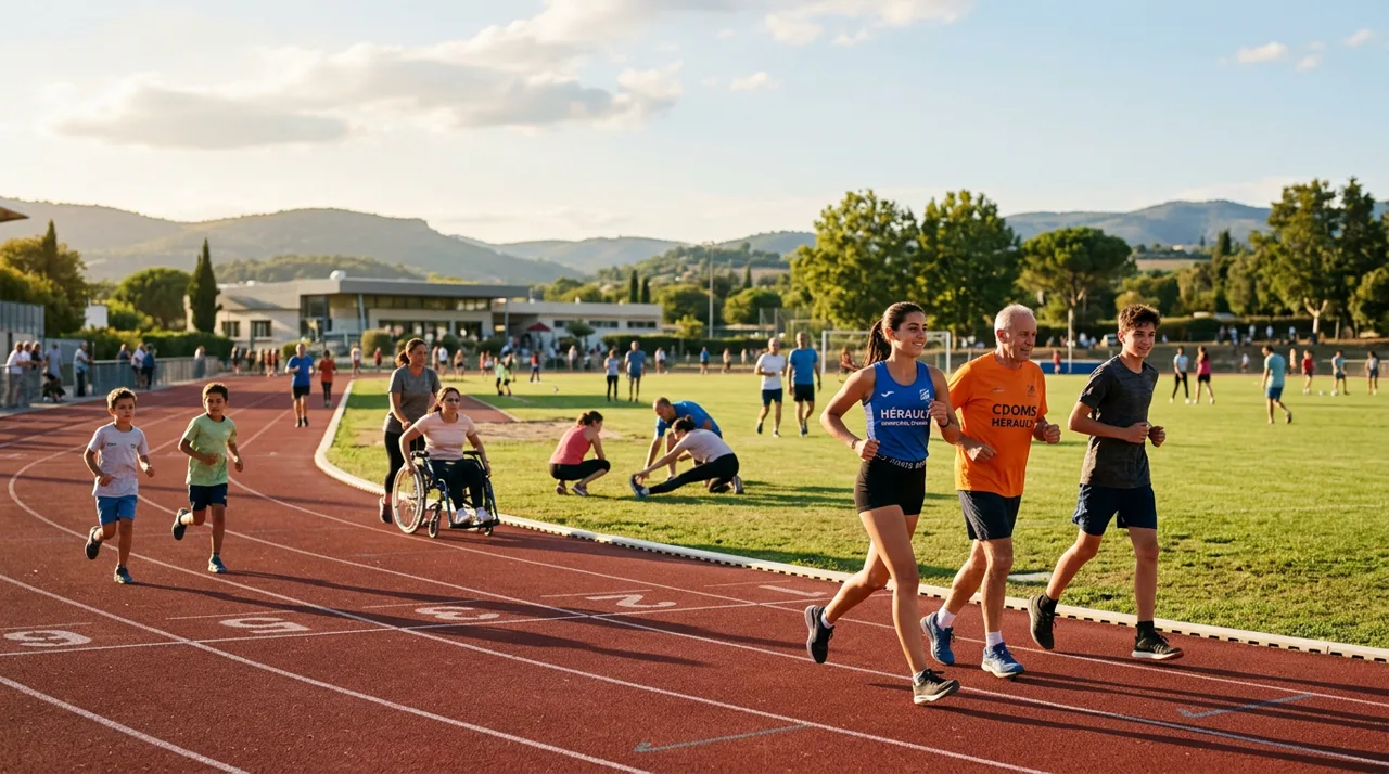 Mobilisation sportive départementale par le CDOMS Hérault